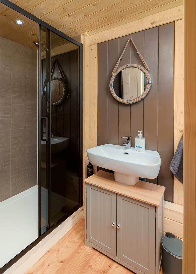 Premium sauna with modern heating system in London